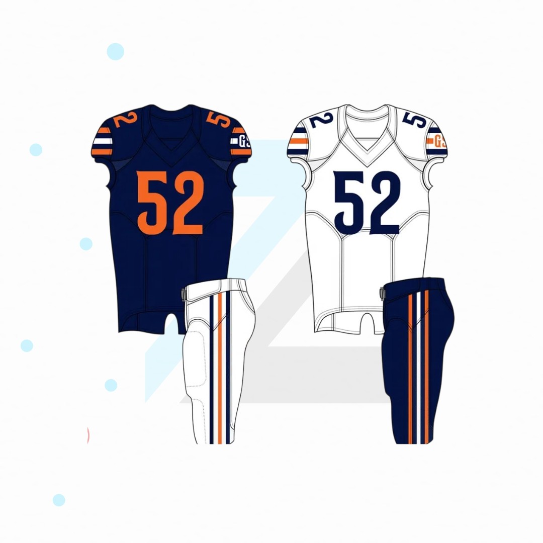 Iron-Pulse American Football Uniform | Power & Speed | Field-Control Performance angle 2